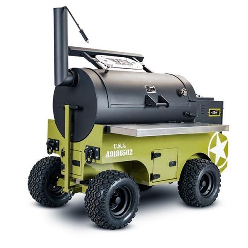 Yoder YS-CIMARRONS Competition Cart Off Road - Pellet Grill mit Adaptivem Control System und WIFI