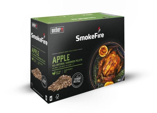 Weber BBQ Holzpellets - Apfel - für Pelletgrills und -smoker - 8kg